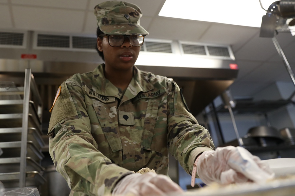 Culinary specialists treat MPs to post-exercise feast