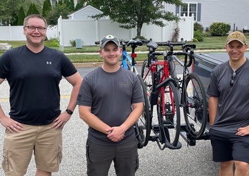 Submariners to bicycle across the state of Iowa