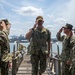 Commander, U.S. 2nd Fleet Visits USS Leyte Gulf