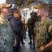 Commander, U.S. 2nd Fleet Visits USS Leyte Gulf