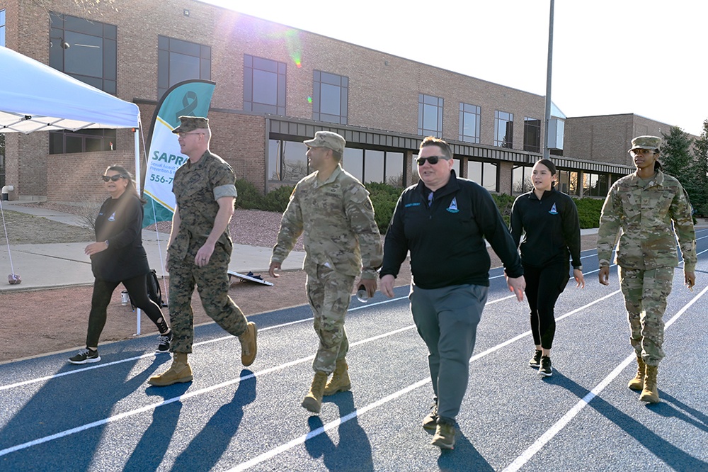 USSPACECOM CSEL participates in Sexual Assault Awareness Prevention Month event