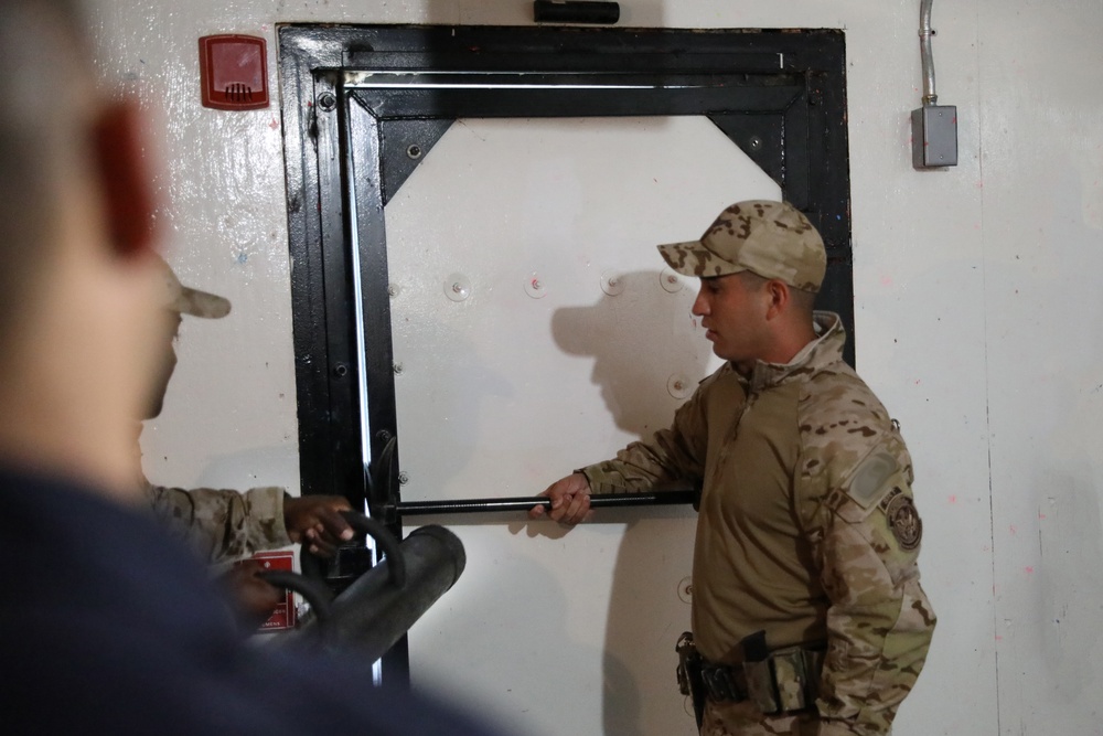 U.S. Customs and Border Protection Officers train at Ft. Indiantown Gap