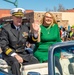 Rear Adm. John Watkins participates in the 38th Annual Colorado Springs St. Patrick’s Day Parade