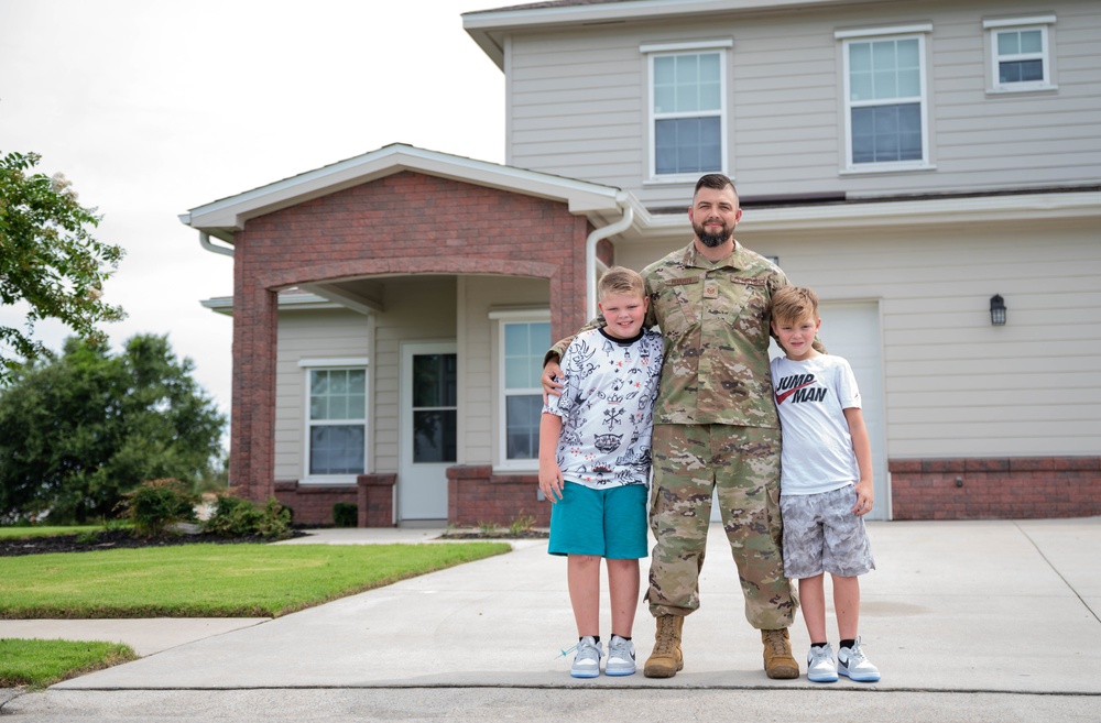 Say welcome home to base housing