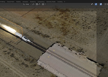 AFMC organizations team to increase safety and efficiency of debris collection at Holloman High Speed Test Track