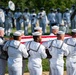 Military Funeral Honors with Funeral Escort Are Conducted for U.S. Navy Chief Pharmacist's Mate James Cheshire in Section 62