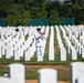 Military Funeral Honors with Funeral Escort Are Conducted for U.S. Navy Chief Pharmacist's Mate James Cheshire in Section 62