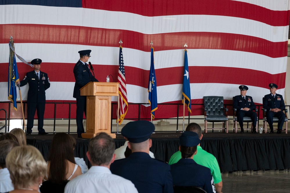 47th Flying Training Wing Change of Command Ceremony