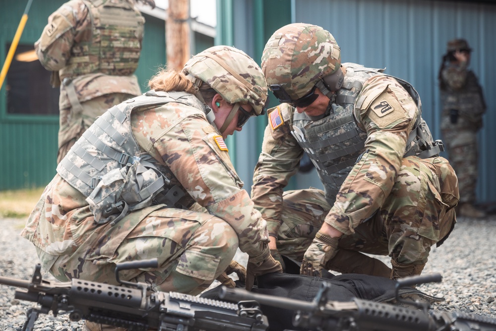 181st Brigade Support Battalion conducts M249 Range Operations