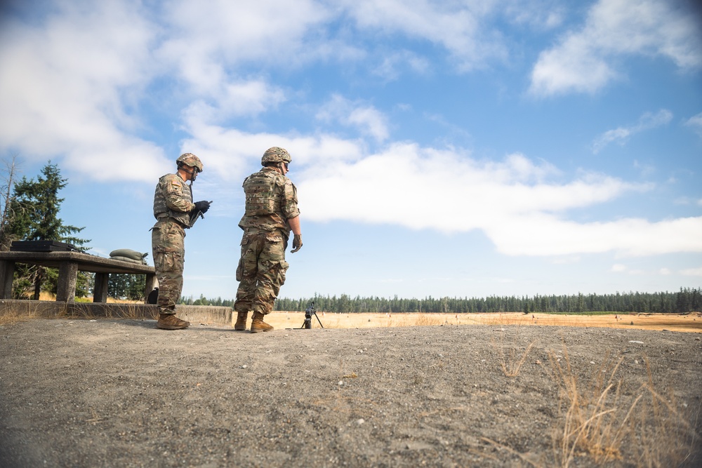 181st Brigade Support Battalion conducts M249 Range Operations