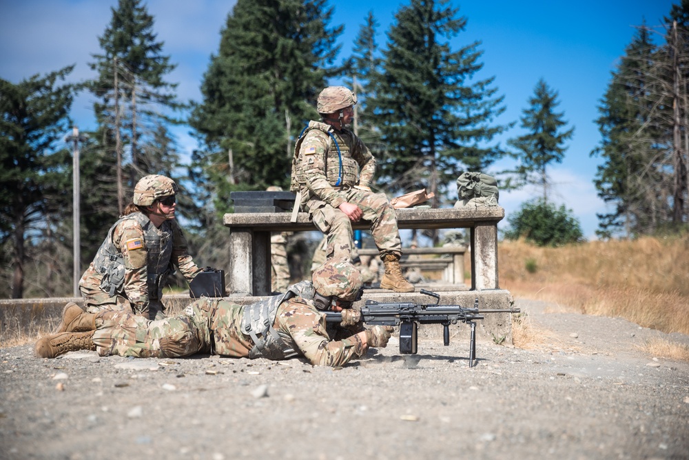 181st Brigade Support Battalion conducts M249 Range Operations