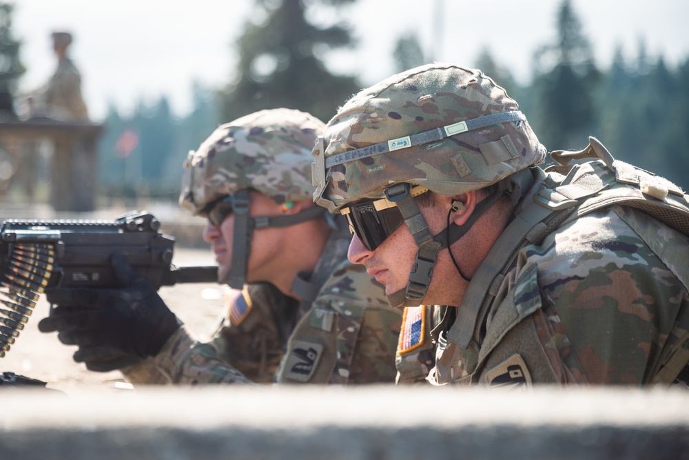 181st Brigade Support Battalion conducts M249 Range Operations