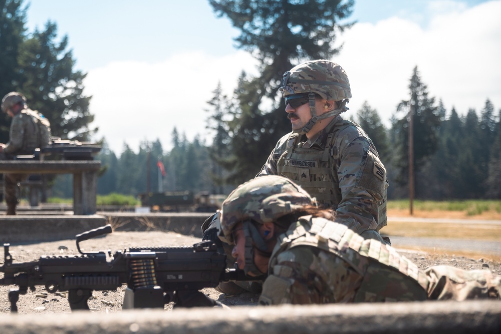 181st Brigade Support Battalion conducts M249 Range Operations