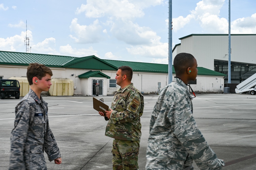 Cadets from Georgia Wing Civil Air Patrol complete Encampment 2022 at Air Dominance Center