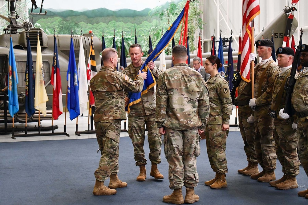 Col. Matthew Parker assumes command of Aviation Center Logistics Command