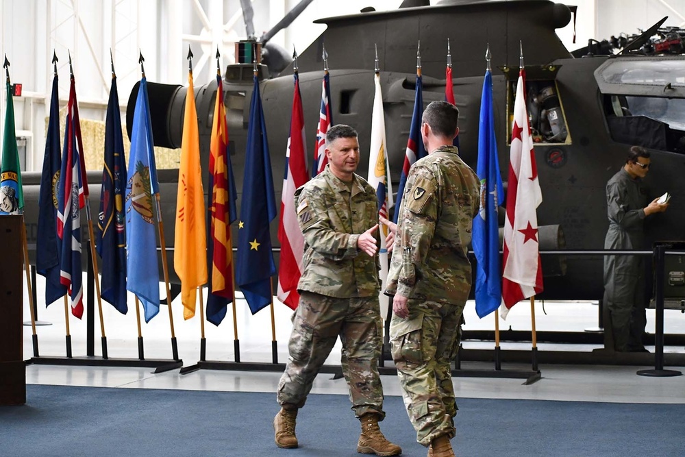 Col. Matthew Parker assumes command of Aviation Center Logistics Command