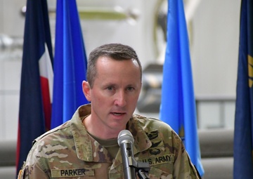 Col. Matthew Parker assumes command of Aviation Center Logistics Command