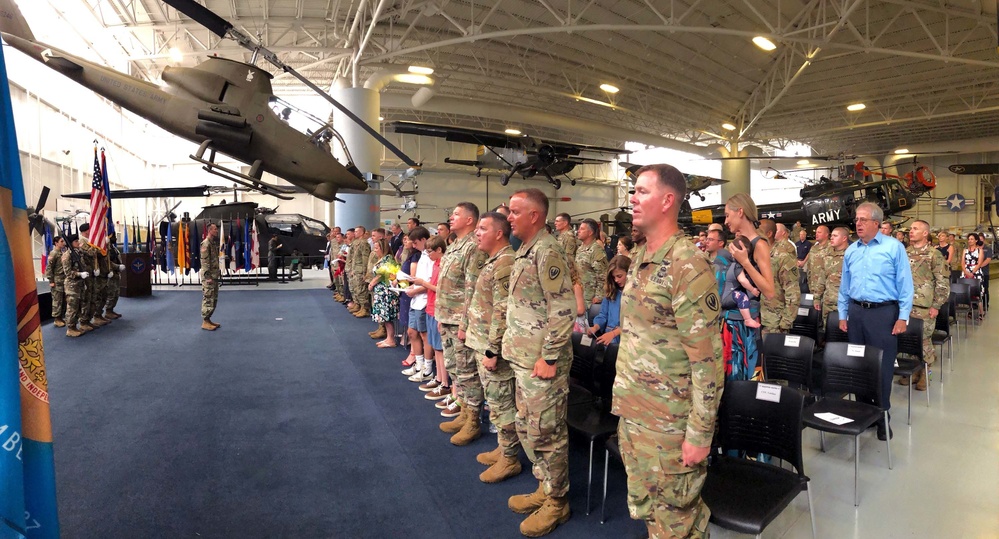 Col. Matthew Parker assumes command of Aviation Center Logistics Command