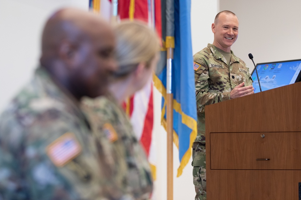 Training Support Command holds relinquishment of command ceremony
