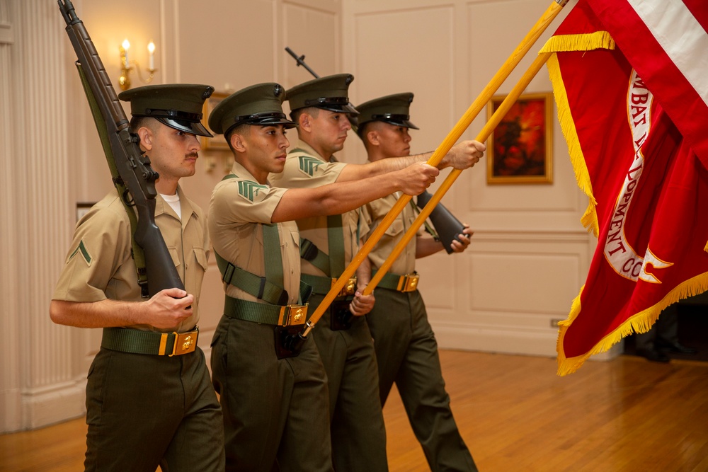 Marine Corps Combat Development Command Sergeant Major Appointment Ceremony