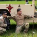 Soldiers of the 112th Field Artillery Regiment conduct Sling Load Operations at XCTC