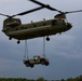 Soldiers of the 112th Field Artillery Regiment conduct Sling Load Operations at XCTC