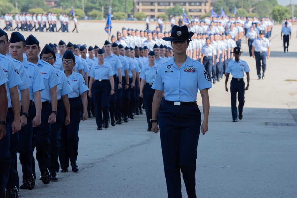 323rd Training Squadron Basic Military Training Graduation