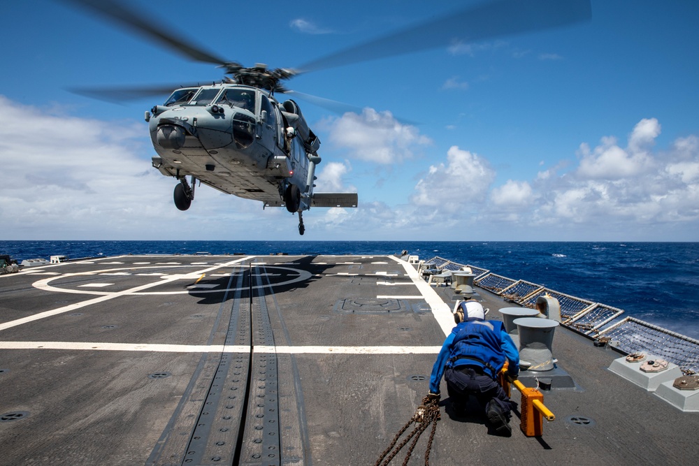 USS William P. Lawrence Flight Quarters