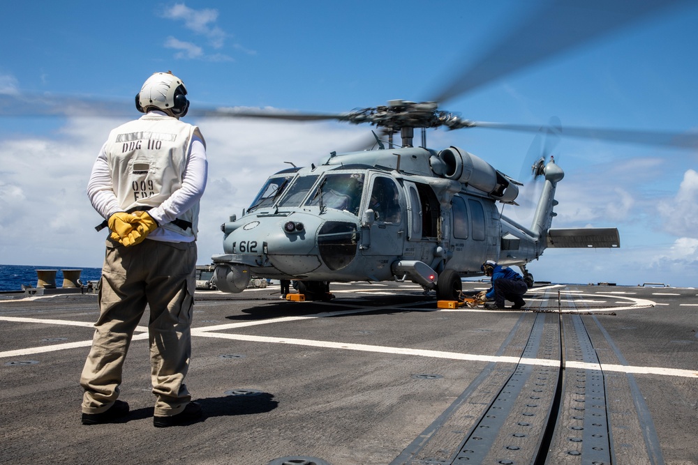 USS William P. Lawrence Flight Quarters