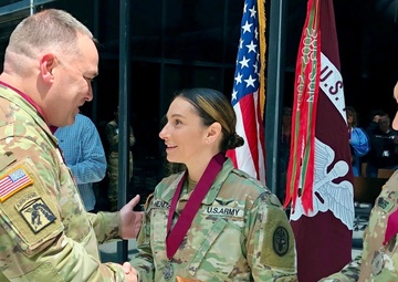 Fort Campbell Soldier inducted into Order of Military Medical Merit