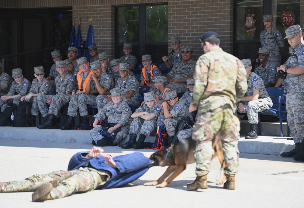 Keesler hosts Louisiana Civil Air Patrol Wing Encampment