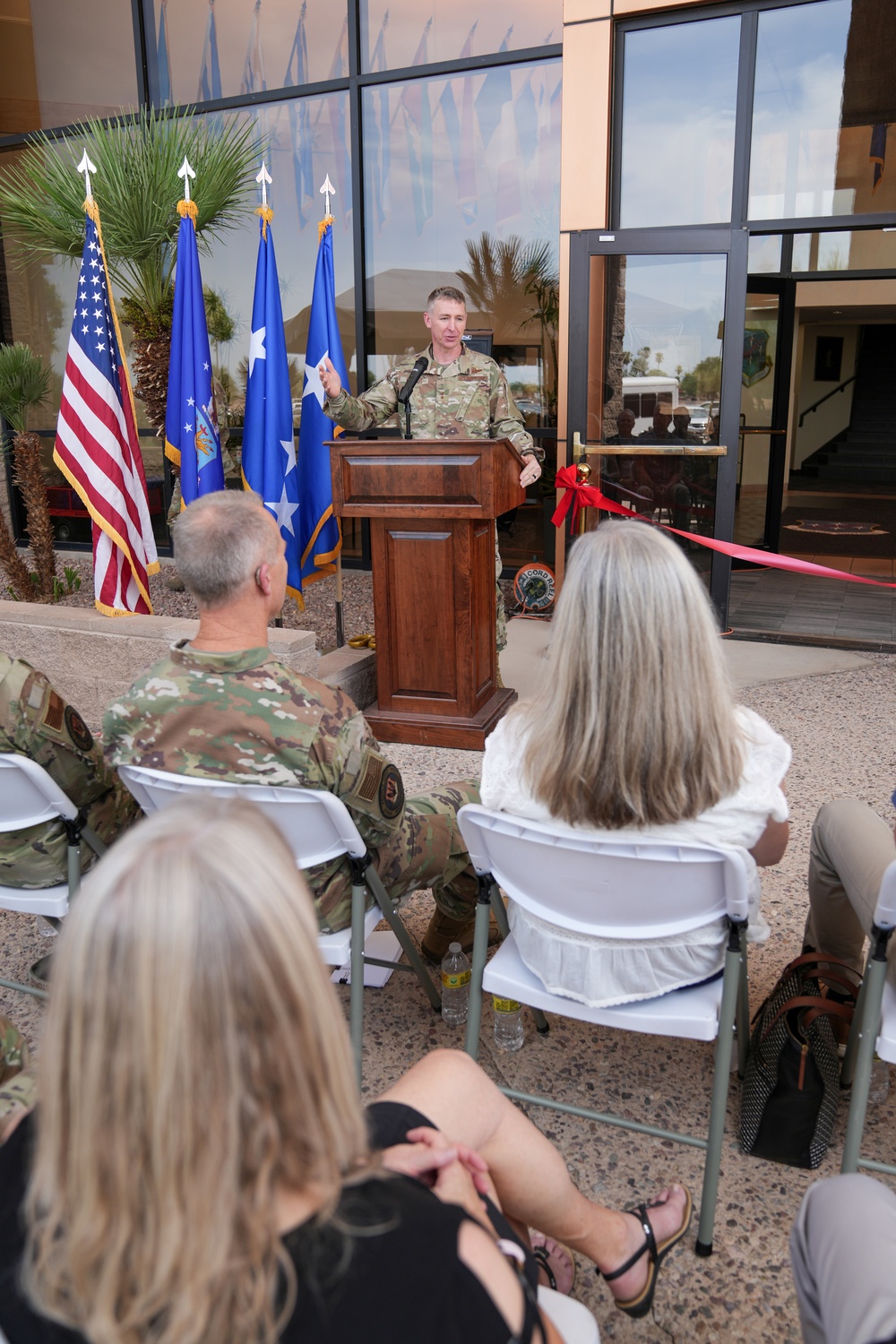 12th Air Force (Air Forces Southern) building rededication