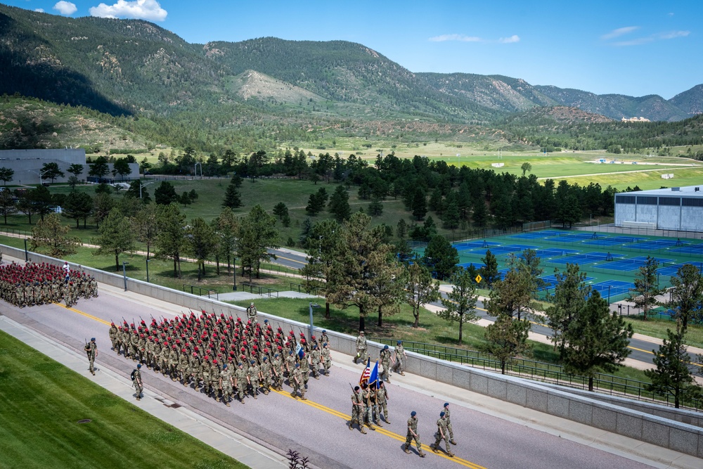 USAFA March Back Class of 2026