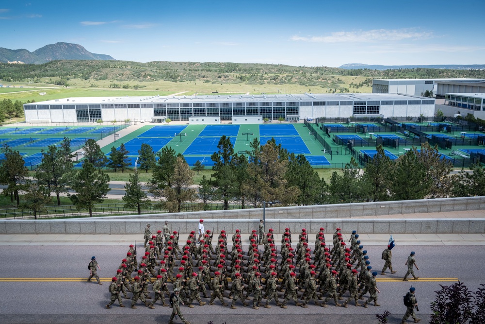 USAFA March Back Class of 2026