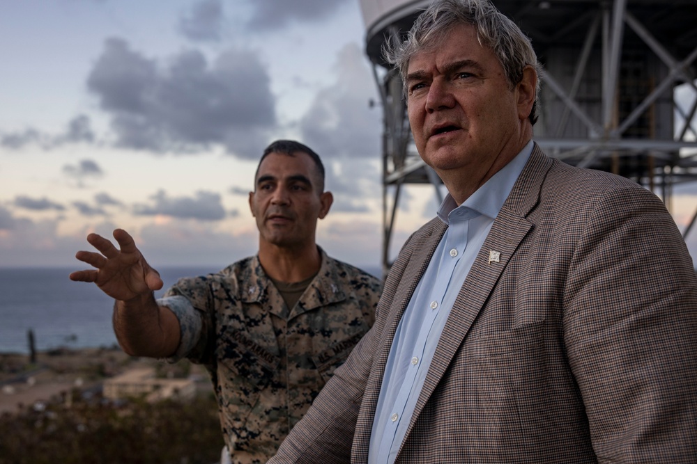 The Honorable John P. Coffey visits MCBH