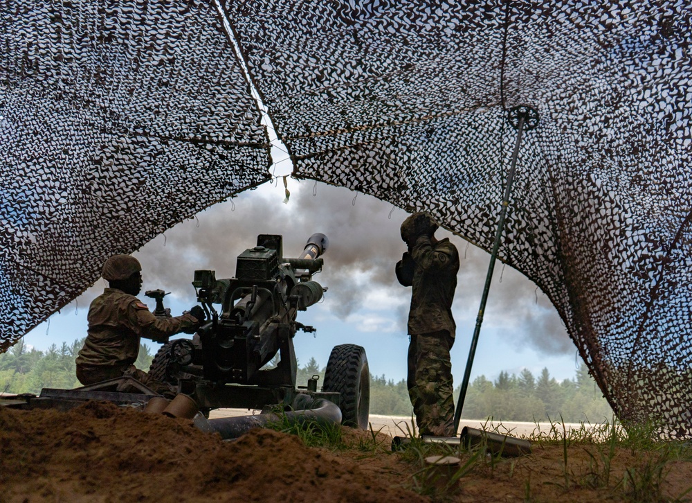 NJ Army National Guard XCTC Live Fire