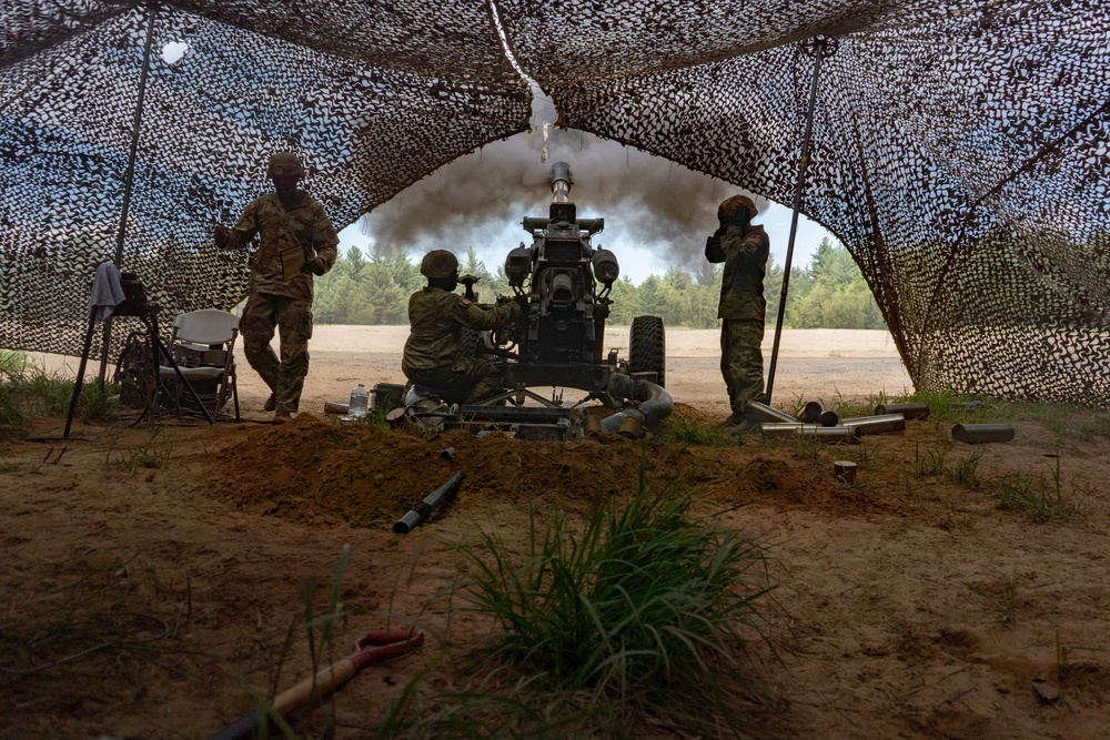 NJ Army National Guard XCTC Live Fire