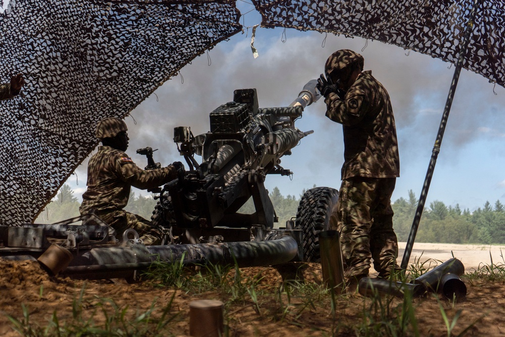 NJ Army National Guard XCTC Live Fire