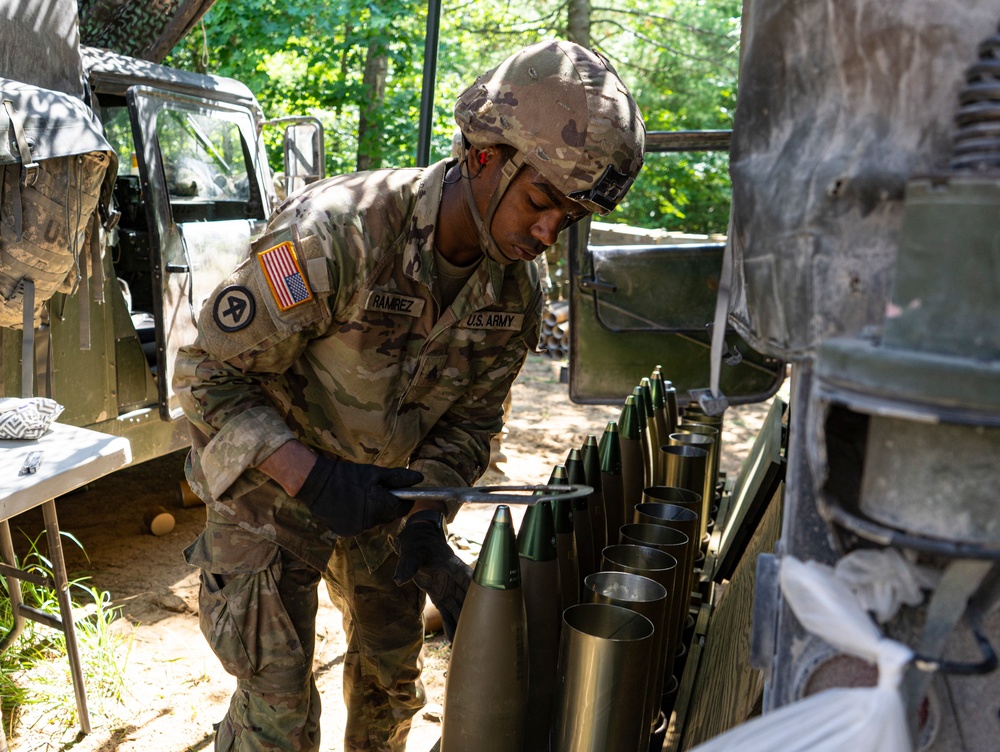 NJ Army National Guard XCTC Live Fire