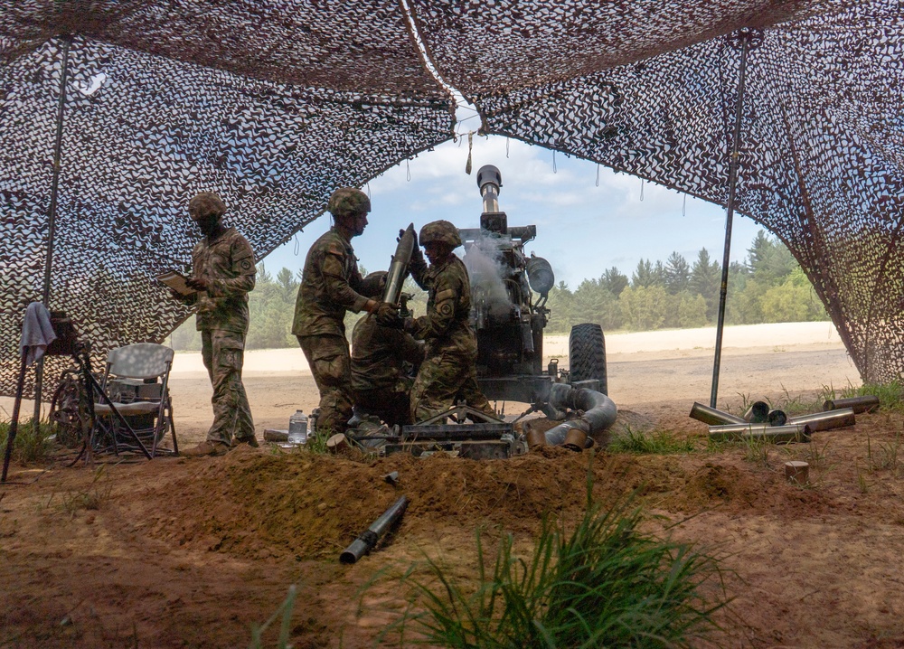 NJ Army National Guard XCTC Live Fire