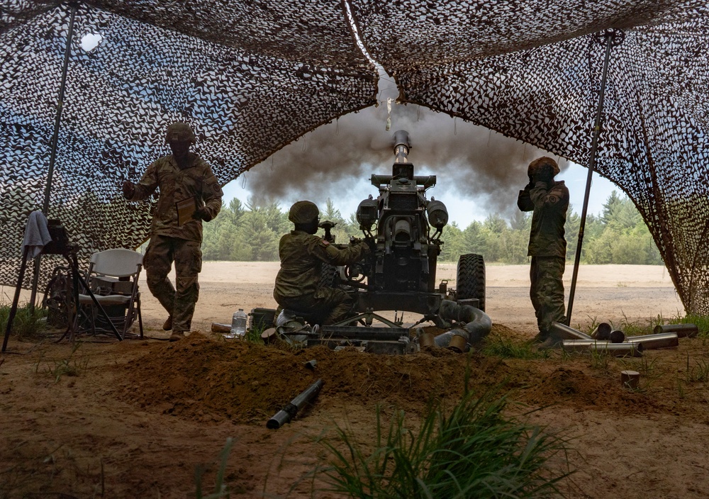NJ Army National Guard XCTC Live Fire