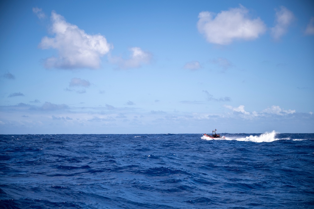 USCGC Midgett  Conduct Pursuit Training During RIMPAC 2022