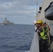 Indonesian Navy Sailors Prep for RAS with USNS Henry J. Kaiser During RIMPAC 2022