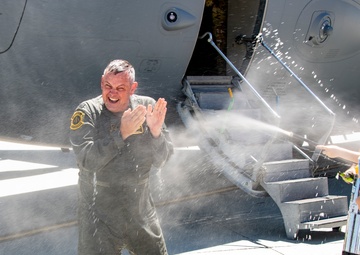 Wing commander takes final flight at Travis AFB