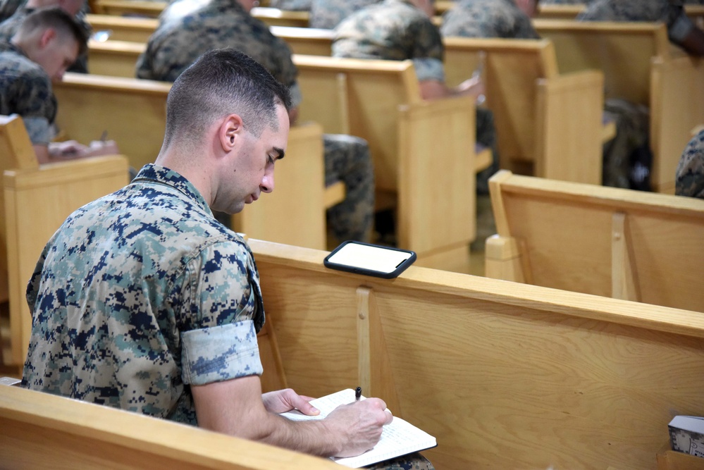 Marines attend Corporals Course at Fort Custer Training Center