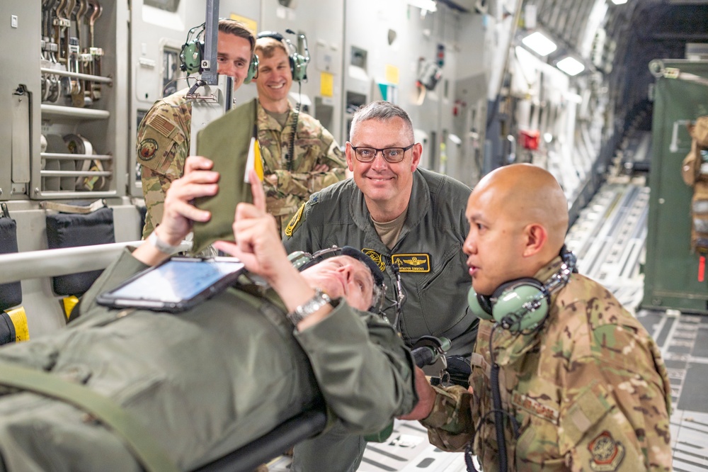 Wing commander takes final flight at Travis AFB