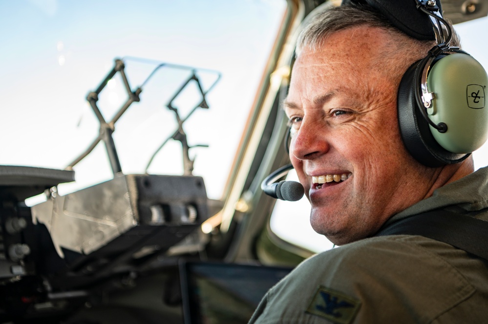 Wing commander takes final flight at Travis AFB