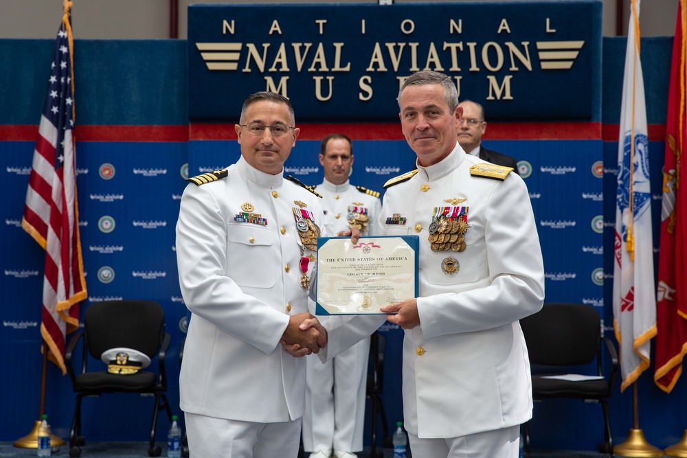 Center for Information Warfare Training Conducts Change of Command