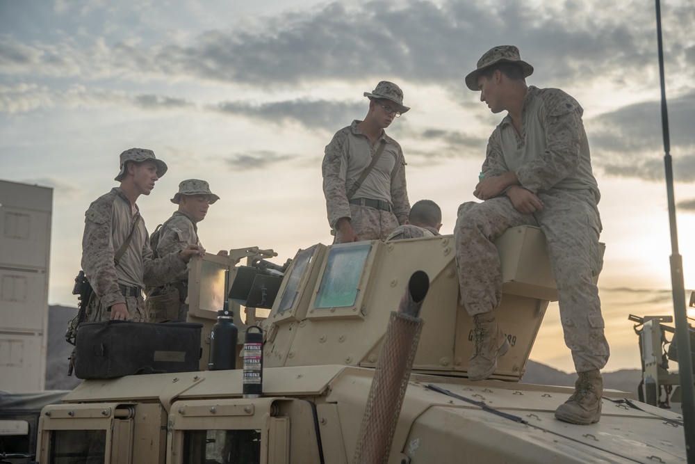 U.S. Marines participate in range 113 at ITX 4-22