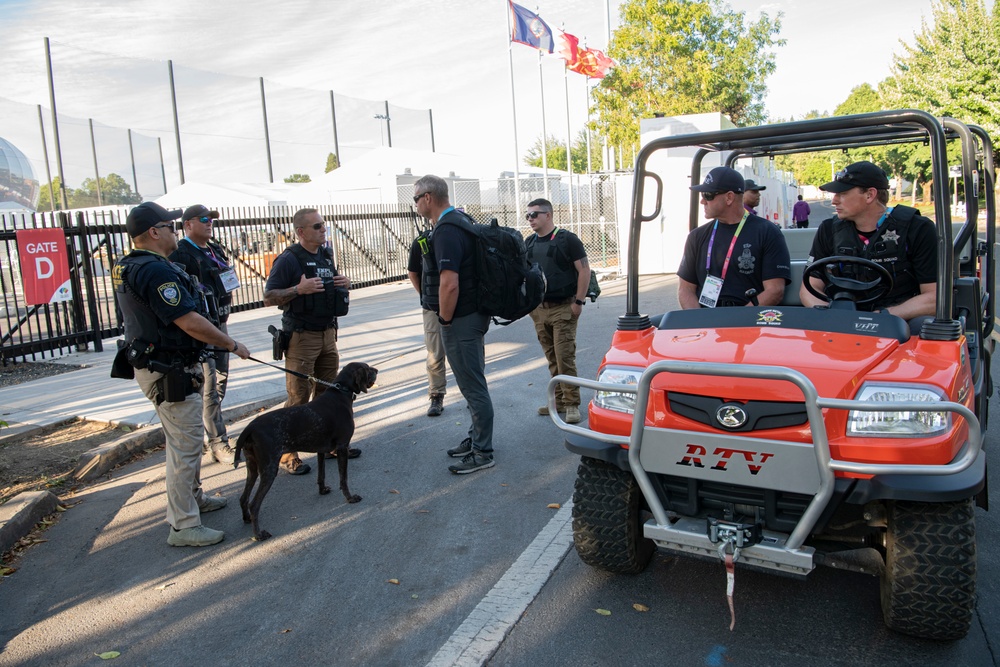 Oregon National Guard Civil Support Team support World Track and Field Championships